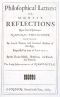 [Gutenberg 53679] • Philosophical Letters: or, modest Reflections upon some Opinions in Natural Philosophy